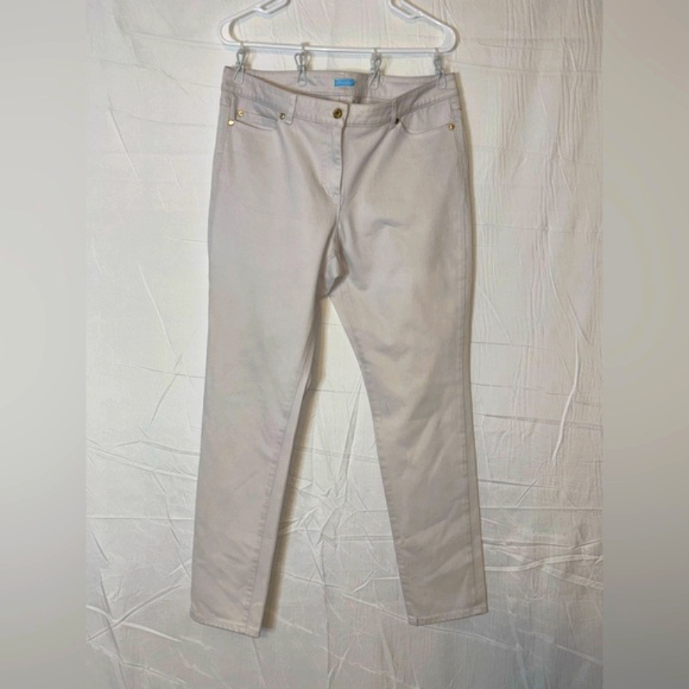 J. Mclaughlin Light Gray Skinny Pants